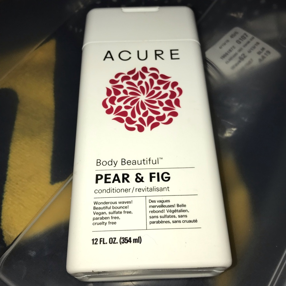 Acure Body Beautiful Conditioner Pear & Fig Factory Sealed New
